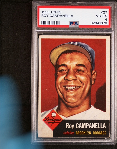 1953 Topps #27  Roy Campanella PSA 4 (VG-EX)